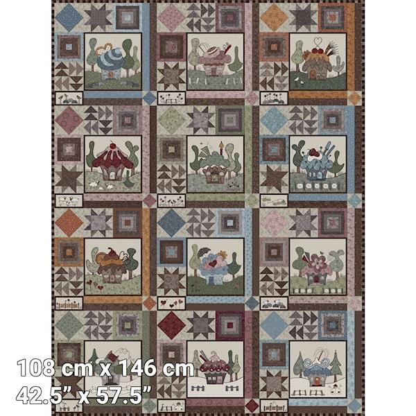 Cup Cake Quilt – Block of the Month 2027 by Quilt My Design